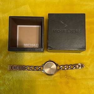 Michael Kors Rose Gold Watch